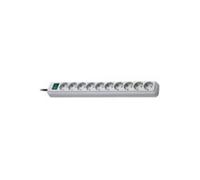 Eco-Line - Coupe-circuit - connecteurs de sortie : 10 - 3 m cordon - gris clair