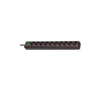 Brennenstuhl Multiprise Eco-Line BN-1159300010 10 prises Type F 3 m avec interrupteur Noir