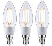 Eco-Line Filament 230 V Bougie LED E14 3x525lm 3x2,5W 3000K Clair Clair G