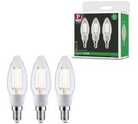 Eco-Line Filament 230 V Bougie LED E14 3x525lm 3x2,5W 3000K Clair Clair G