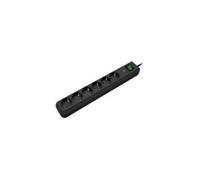 BRE 1159700015 - Bloc multiprise ECO-Line, 6 prises, avec protection contre les s