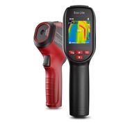Eco Lite thermomètre infrarouge, -20°C à 550°C, Thermomètre visuel, Thermomètre à suivi en direct en plein écran de 2,4", Résolution IR 96×96, Outils HVAC, Mode double, Utilisation de 14h