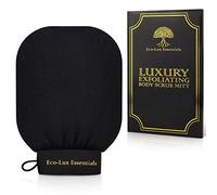 Eco-Lux Essentials Gommage corporel exfoliant enprofondeur Gant Nettoyant pour la peau Gant pour peau morte Peau douce pour bain douche Soins de la peau Femmes et hommes Gommage corporel Faux bronzant