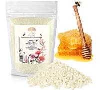 Eco Lux UK - Cire d'abeille blanche pour la fabrication de bougies, la peau, le corps, le baume à lèvres la fabrication de savon, sans additifs, qualité cosmétique bio naturel sûr et pur (500 gramme)