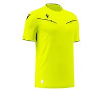 ECO MAILLOT FOOTBALL ARBITRE PONNET MC - MACRON - Tailles 2XS - 3XL