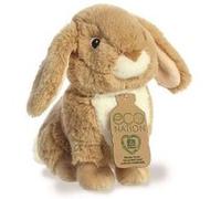 Eco nation Lapin oreille tombante 23cm Beige G