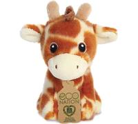 Eco Nation Mini Girafe 35068 Aurora World Peluche Braun Stofftier Plüschtier Kuscheltier