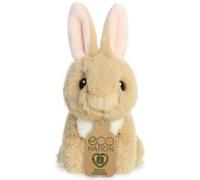 Aurora World Peluche Eco Nation Mini Tan Lapin 35074, 13 cm, Marron
