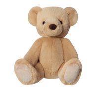 Aurora World Ours en peluche Eco Nation 61512 – plastique recyclé, yeux brodés – Marron 24 cm