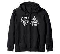 ECO Not Ego Animal Rights Cadeau végétalien pour végétaliens Sweat à Capuche