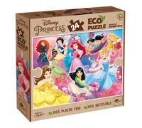 Eco-puzzle 24 pcs double face princess