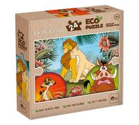 Eco-puzzle 24 pcs mini double face lion king multicolore TU