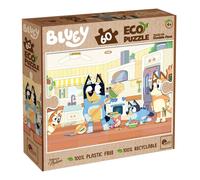 Eco-puzzle 60 Pcs Double Face Bluey Multicolore