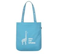 Eco Right Aesthetic Tote Bag, Premium Tote Bags for Women, 100% Organic Cotton Tote Bag with Zip for Travel, College, Gifts & Daily Use