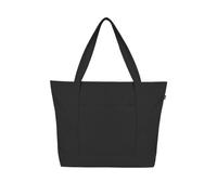 Eco Right Canvas Tote Bag for Women with Zip & Inner Pocket, 100% Organic Cotton Tote Bags for Men, Shopping, Beach