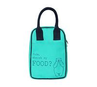 Eco Right sac isotherme repas boite, sac lunch box, Sac fourre-tout réutilisable en toile de coton Lunch bag et isotherme et lavable avec fermeture éclair pour hommes, femmes, adultes, enfant