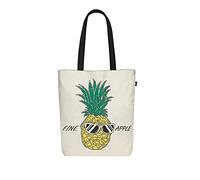 Ecoright Sacs Fourre Tout En Toile Pour Femme, Sac Fourre Tout Réutilisable Cabas Fermeture Eclair, Idéal Pour L'épicerie