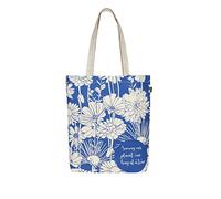 Ecoright Sacs Fourre Tout En Toile Pour Femme, Sac Fourre Tout Réutilisable Cabas Fermeture Eclair, Idéal Pour L'épicerie