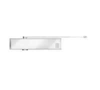 ECO-Schulte TS-61 B (EN 3-6) Ferme-porte RAL 9016 ECO blanc et sans rail coulissant H ; EN 1154 DIN 18040 ; largeur de porte maximale : 1400 mm TOP - 28,7 x 4,9 x 6,2 cm
