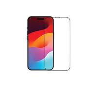 Eco-shield - Protection d'écran pour téléphone portable - couleur de cadre noir - pour Apple iPhone 15 Plus