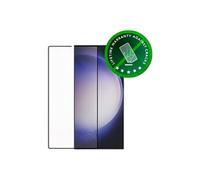 Eco-shield - Protection d'écran pour téléphone portable - couleur de cadre noir - pour Samsung Galaxy S23 Ultra