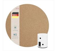 Eco sous-verre en feutre adapté pour le conteneur Componibili de Kartell, rond, support de table (Camel, 30,3 cm)