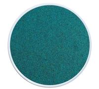 Eco sous-verre en feutre adapté pour le conteneur Componibili de Kartell, rond, support de table de nuit (Bleu pétrole, 30,3 cm)