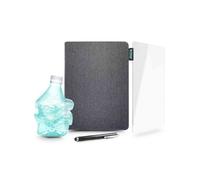 Pack Starter Eco Urban Factory Etui pour tablette tactile 10.5" Gris + Protection d'écran en verre trempé pour tablette tactile 10.1" Transparent + Stylet tactile Gris Gris G