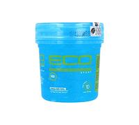 Eco Style Gel, Sport, Pour Tous Types de Cheveux, Tenue et Brillance Longue Durée, Sans Écailles, Sans Agressions, Antidémangeaisons, Sans Alcool, Tenue Maximale 10, 236 ml