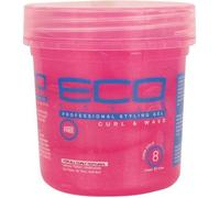 Eco Styler Gel Coiffant Professionnel pour Boucles et Vagues, Rose, 8oz