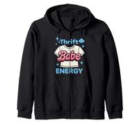 Eco Thrift Life Revendeur Vintage Style Durable Hustle Sweat à Capuche
