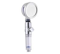 ECO TORNADO - Pommeau de Douche à Économie d'Eau (jusqu'à -50%) - Avec Régulateur de débit et Filtre - Tête Articulée - Installation Facile