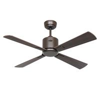 Éco Ventilateur de plafond Télécommande DC Fan Smart NEO 103cm Bronze Bois foncé