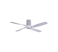 Éco Ventilateur plafond avec Télécommande Riviera Blanc 132 cm Ventilateur Bas