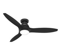 Éco Ventilateur plafond Éclairage LED Calabasas BAS Noir Télécommande Silencieux