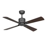 Éco Ventilateur plafond Télécommande DC Fan Smart NEO 103cm Basalte Bois foncé