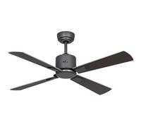 Éco Ventilateur plafond Télécommande DC Fan Smart NEO 103cm Basalte Wenge Argent
