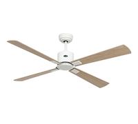 Éco Ventilateur plafond Télécommande DC Fan Smart NEO 132cm Blanc Érable Hêtre