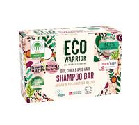 Eco Warrior Barre de shampooing pour cheveux secs - Végétalien, sans cruauté envers les animaux, sans SLS ni parabènes, huile d'argan et de noix de coco nourrissante en profondeur, extrait de guimauve