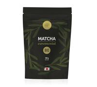 ECO WASSY Poudre de thé matcha bio de qualité cérémoniale japonaise. 100% naturel. 100 g de thé vert minceur, détoxifiant et antioxydant. Matcha bio pur. (100g)