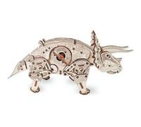 Eco-Wood-Art Triceratops Modélisation en bois Marron