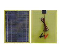ECO-WORTHY Kit panneau solaire portable époxy 12 V 20 W, module solaire 20 W avec contrôleur PWM 10 A