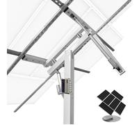 ECO-WORTHY Support de Panneau Solaire pour Balcons, Jardin, Maison, Monture de suivi automatique à deux axes 40 % de puissance en