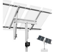 ECO-WORTHY Support Panneau Solaire Tracker Solaire de Suivi à Axe Unique,Fixation Panneau Solaire, 30% de Puissance en Plus