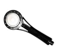 Eco2-Douche L'ORIGINAL Français - Pommeau Économique 50% d’Économie d’Eau - Longue Durée de Vie - Certifié ACS - Médaillé Concours Lépine - Installation Universelle (Noir)