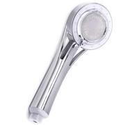 Eco2-Douche Pommeau de Douche Anti-Calcaire Filtrant 3 Jets Haute Pression -50% d'Eau - L'ORIGINAL Français Certifié ACS Médaillé Concours Lépine - Chromé