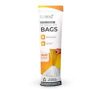 Eco360 Sacs Poubelle de Cuisine Extra résistants avec Cordon de Serrage Compatible Brabantia 50-60 l