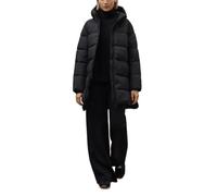 ECOALF Manteau long rembourré d'hiver avec capuche, noir, style parka, Noir , M