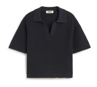 Ecoalf - Women's Anna Knit - Polo - L - dark navy