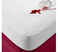 ECOBIZ Protège-matelas 100 % coton imperméable, lavable, doux et absorbant, pour lit d'enfant - 100 % coton